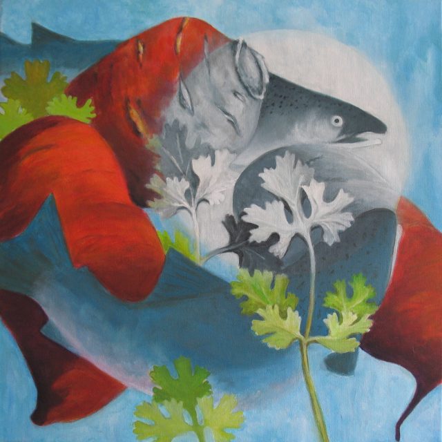 Batate BATATE, 50 x 50, Acryl auf Leinwand, 2015 - 2016