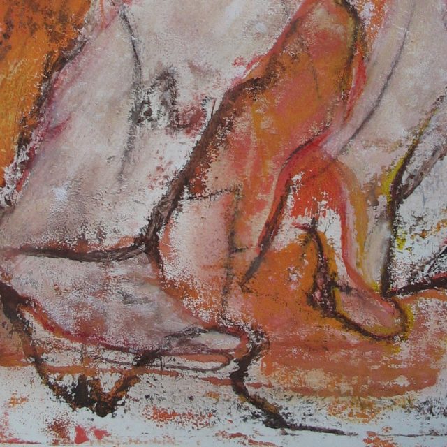 MONO 2, 24 x 33,5, Monotypie auf Papier