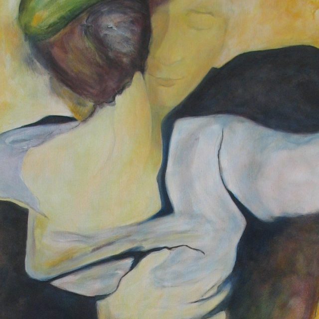 PAREJA 4, 60 x 120, Acryl auf Leinwand, 2010