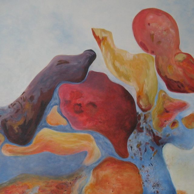 VERTRAUEN 1, 160 x 120, Acryl auf Leinwand, 2009