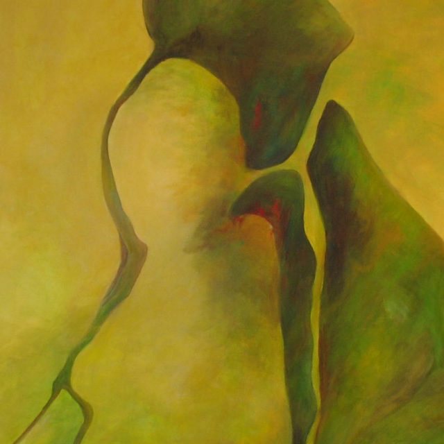 VERTRAUEN 3,100 x 100, Acryl auf Leinwand, 2009