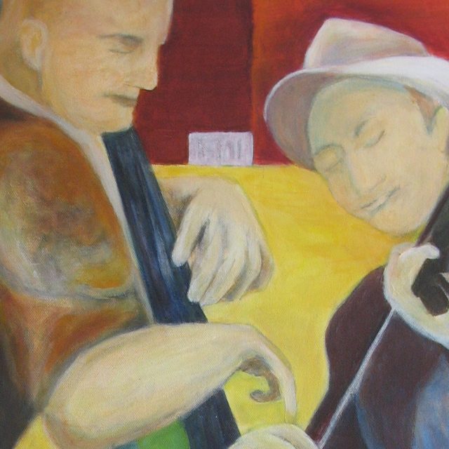 EL TANGO MI VIDA, 60 x 80, Acryl auf Leinwand, 2011