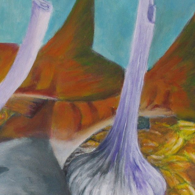 WEIZEN, 50 x 50, Acryl auf Leinwand, 2015 - 2016